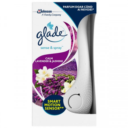 Glade Sense&Spray Calm Lavender & Jasmine Aparat Odorizant 18ml