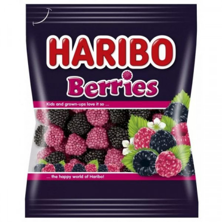 Haribo Berries Jeleuri Acoperite cu Bombonele Decor 100g