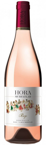 Hora Murfatlar Vin Rose Demidulce 12.5% Alcool 750ml