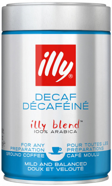 Illy Decaffeinato Cafea Macinata Prajita Decofeinizata 250g