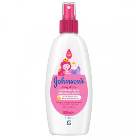 Johnson's Shiny Drops Balsam Spray pentru Par Sclipitor 200ml