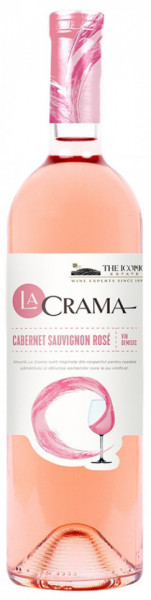 La Crama Cabernet Sauvignon Vin Rose Demisec 13% Alcool 750ml