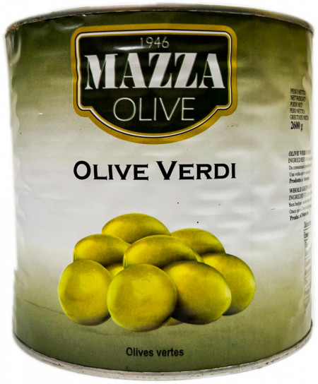 Mazza Masline Verzi Intregi 2.6Kg