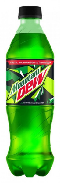 Mountain Dew Bautura Racoritoare Carbogazoasa cu Aroma de Lamaie 500ml