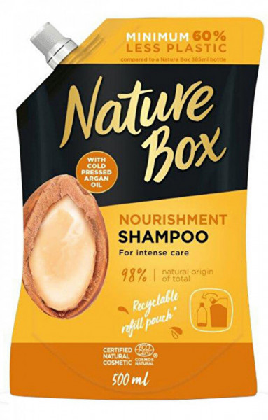 Nature Box Nourishment Shampoo Rezerva de Sampon Hranitor cu Ulei de Argan 500ml