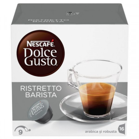 Nescafe Dolce Gusto Ristretto Barista Cafea Prajita si Macinata 16 capsule