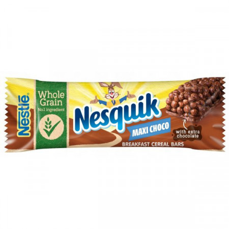 Nesquik Baton de Cereale cu Ciocolata Vitamine si Minerale 25g