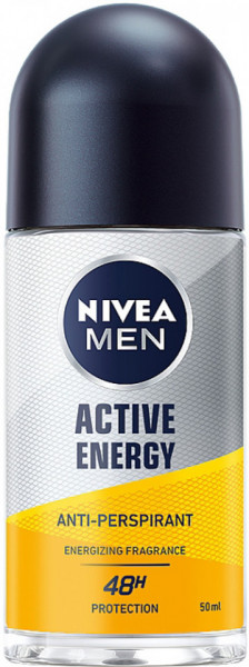 Nivea Men Active Energy Anti Perspirant Roll-On 50ml