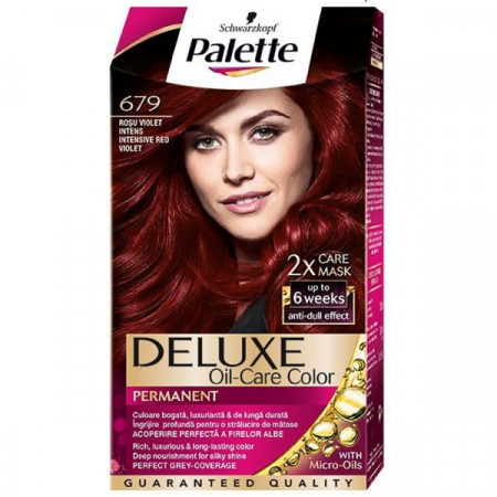 Palette Deluxe Vopsea de Par Nr.679 Rosu Violet