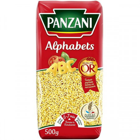 Panzani Premium Paste Alfabeto 500g