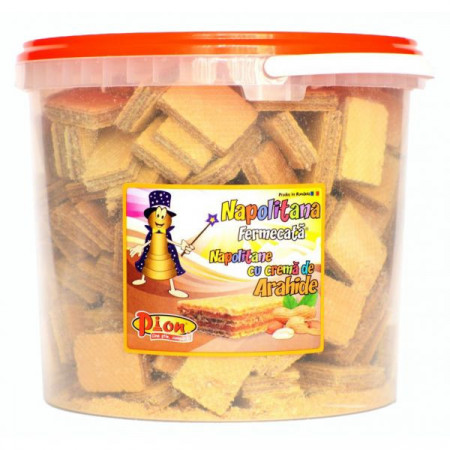 Pion Napolitane cu Crema de Arahide 1000g