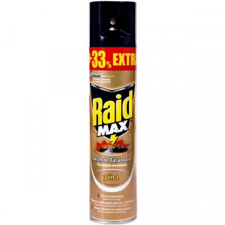 Raid Max Spray pentru Insecte Taratoare 3in1 400ml