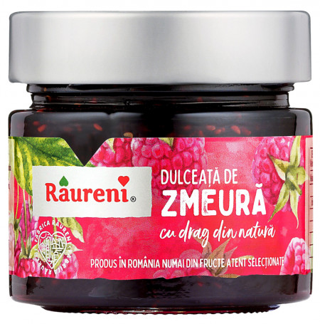 Raureni Dulceata de Zmeura 270g