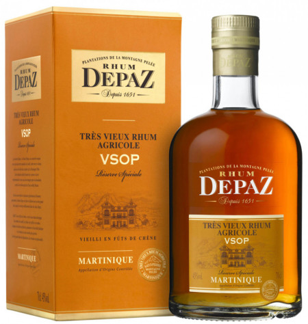 Rhum Depaz VSOP Coniac 45% Alcool 700ml