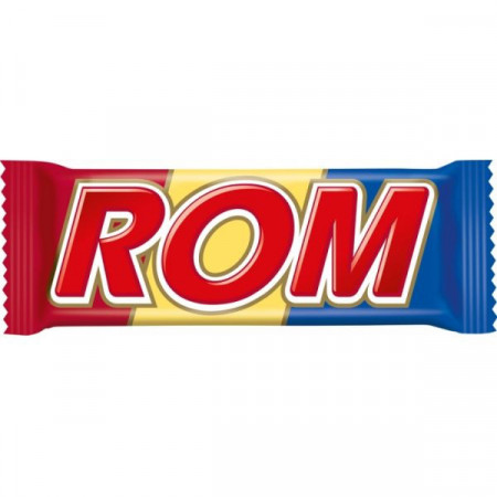 Rom Autentic Baton de Ciocolata cu Rom 32g