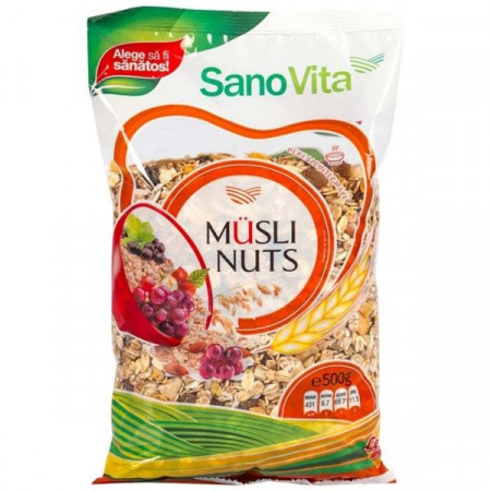 Sano Vita Musli Nuts 500g