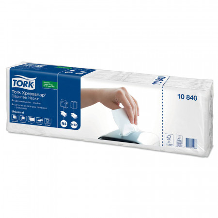 Șervețele de masă pentru Dispenser Tork Xpressnap® albe