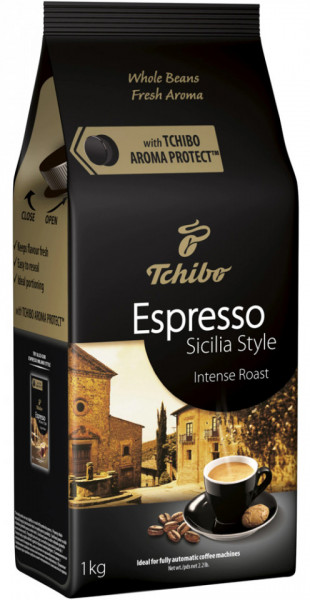 Tchibo Espresso Sicilia Style Cafea Boabe Prajita 1Kg