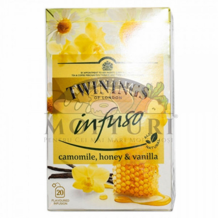 Twinings Ceai Musetel,Miere Si Vanilie 20X1,5G