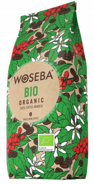 Woseba Cafea Ecologica Boabe si Prajita 1Kg