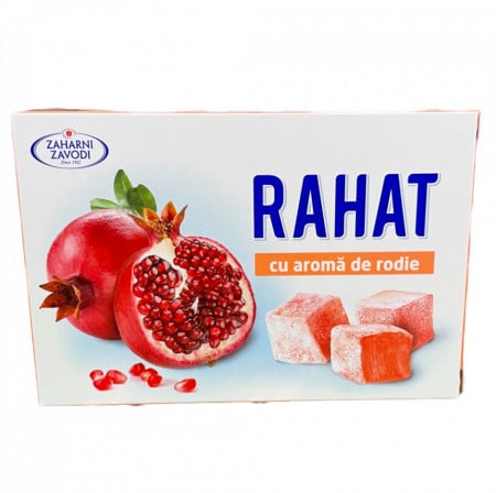 Zaharni Zavodi Rahat cu Aroma de Rodie 140g