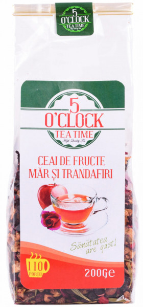 5 O'Clock Ceai de Fructe Mar si Trandafiri 200g