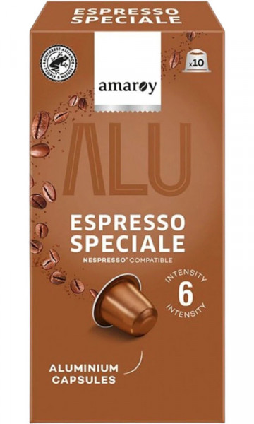 Amaroy Espresso Speciale Cafea Macinata 10 capsule 55g