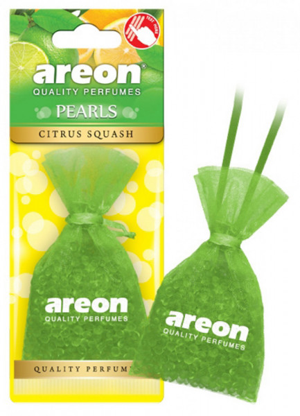 Areon Quality Perfumes Pearls Odorizant Auto Citrus Squash 25g