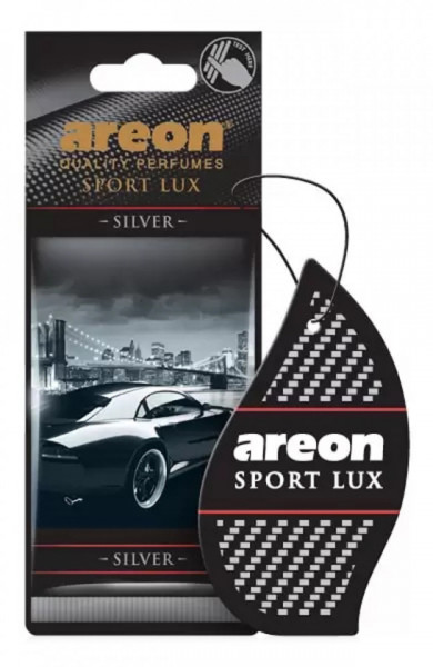 Areon Sport Lux Odorizant Auto Carton Silver