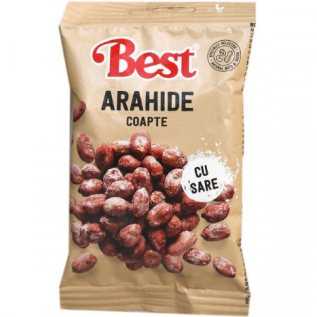 Best Arahide Coapte cu Sare 150g