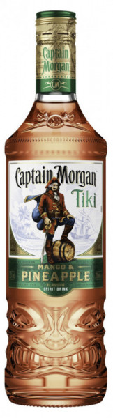 Captain Morgan Tiki Mango & Pineapple Rom 25% Alcool 700ml