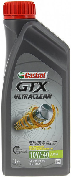 Castrol Ulei de Motor GTX Ultraclean 10W-40 A3/B4 1L