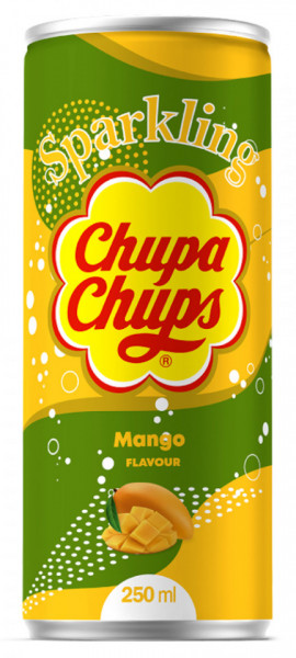 Chupa Chups Bautura Carbonatata cu Aroma de Mango 250ML