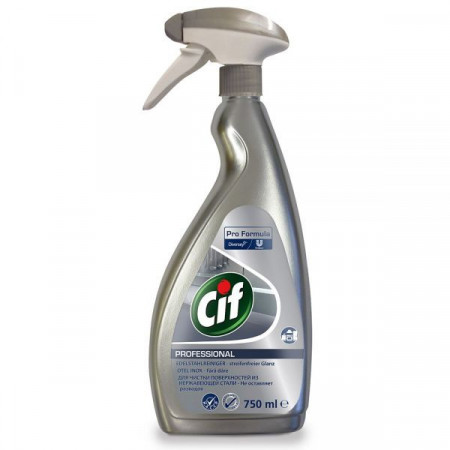 Cif Professional Solutie pentru Otel si Inox 750ml