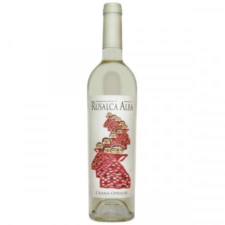 Crama Oprisor Rusalca Alba Vin Alb Sec 750ml