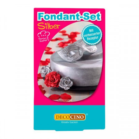 Decocino Fondant Argintiu 250g