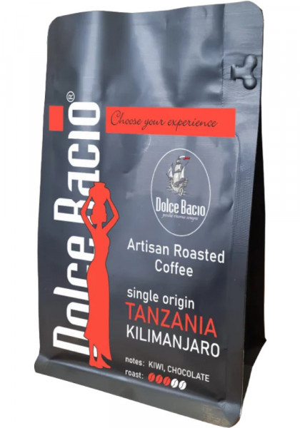 Dolce Bacio Tanzania Kilimanjaro Cafea Boabe Prajita 200g