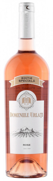 Domeniile Urlati Shiraz & Pinot Noir Vin Rose Demisec 13.5% Alcool 750ml