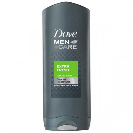 Dove Men+ Care Extra Fresh Gel de Dus pentru Corp si Fata 400ml