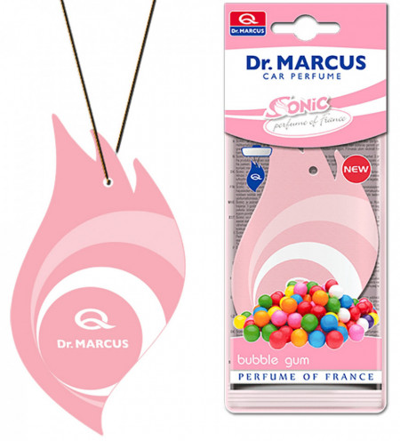 Dr.Marcus Odorizant Auto Carton cu Agatatoare Bubble Gum