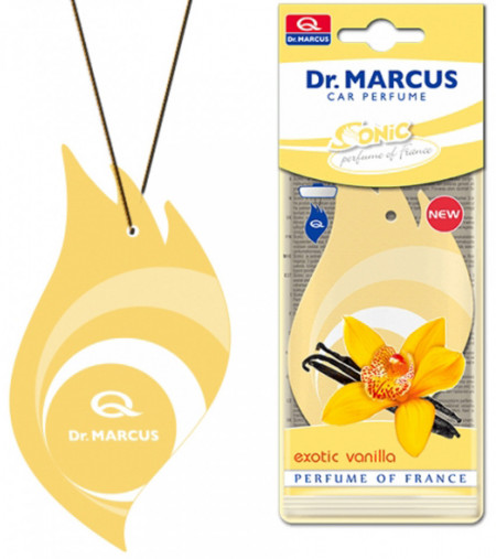Dr.Marcus Odorizant Auto Carton cu Agatatoare Exotic Vanilla