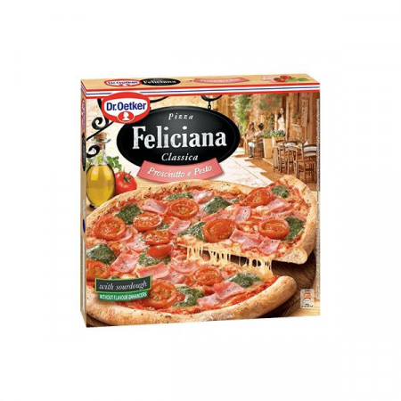 Dr.Oetker Pizza Feliciana cu Sunca si Sos Pesto 360g
