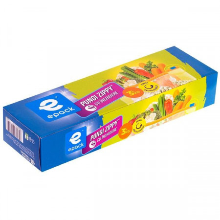 Epack Pungi Zippy cu Inchidere 3l