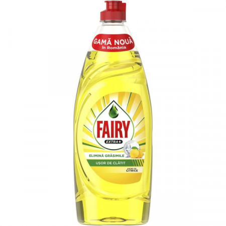 Fairy Detergent de Vase Lichid Extra+ cu Aroma de Citrice 650ml