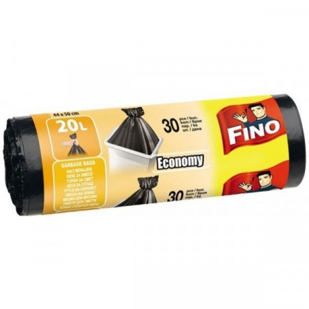 Fino Economy Saci Menajeri Negri 20L 30bucati