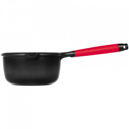 Fundix Cratita cu Maner Rosu 20cm