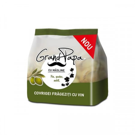 Grand Papa Covrigei Frageziti cu Vin Alb si Masline 80g