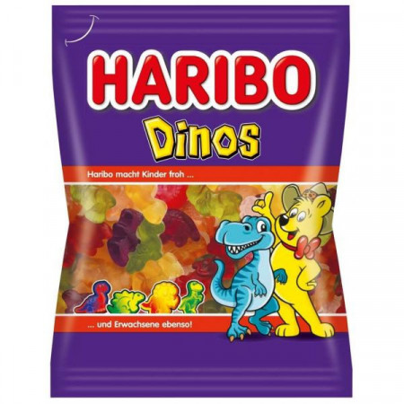 Haribo Dinos Jeleuri cu Aroma de Fructe 100g