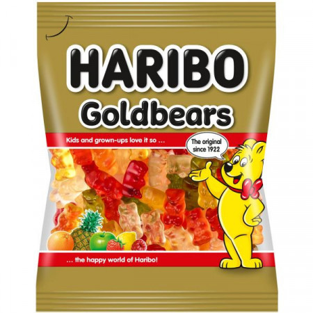 Haribo Goldbears Jeleuri cu Aroma de Fructe 100g