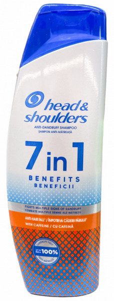 Head&Shoulders Sampon Anti-Matreata 7in1cu Cafeina 270ml